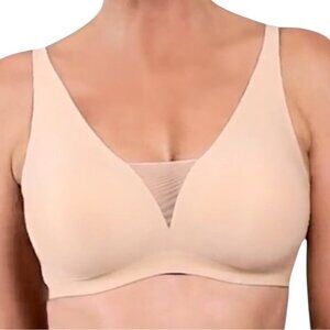 Knix Shadow Mesh Revolution Bra L++ Warm Sand NWOT